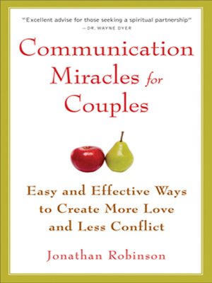 cover image of Communication Miracles for Couples